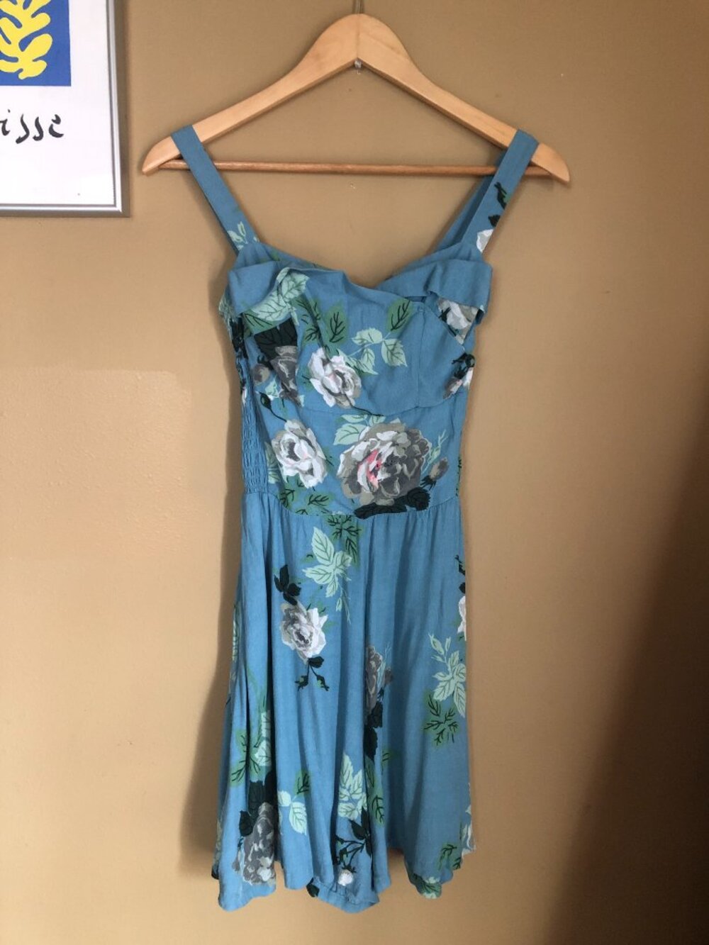 Trashy Diva French blue roses Trixie romper - Picture 4 of 7